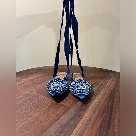 Aquazzura Couturier Mule with Tie Strap - Picture 2 of 11